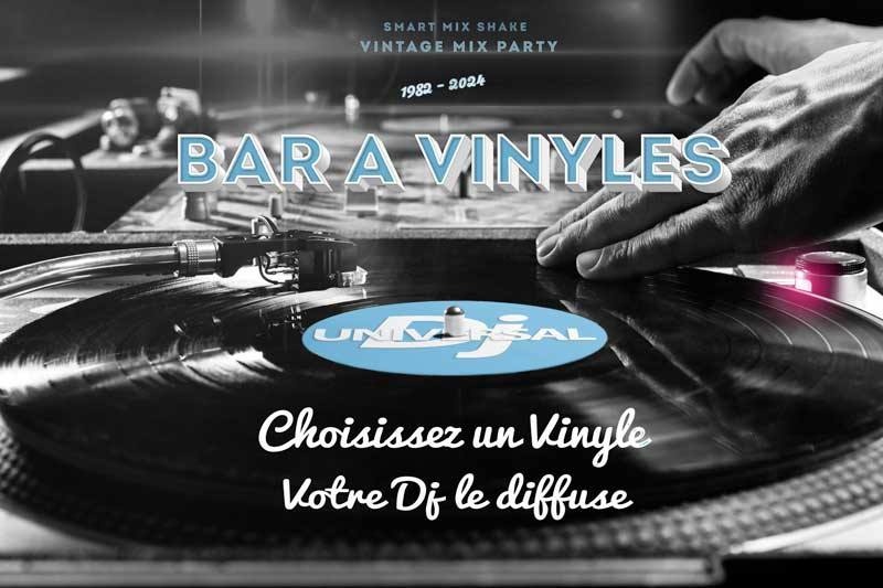 Bar à Vinyles Rouen — noir et blanc